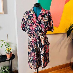 HOLIDAY SALE 50% OFF! // Vintage Cimmaron Floral Romper